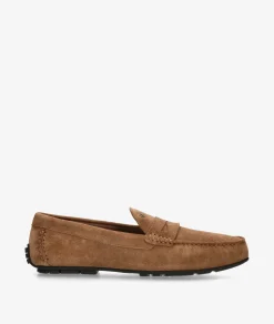 Mocasines MARTINELLI 1411-2496 en serraje taupe