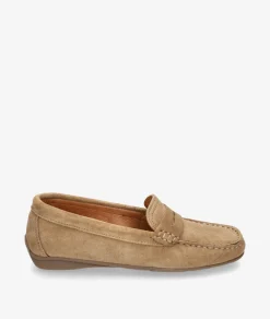 Mocasines pabloochoa.shoes 94239 en serraje taupe