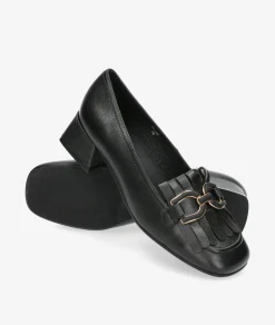 Mocasines Stephen Allen HECATE38205-C9 en negro