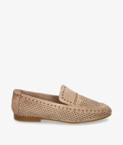 Mocasines Stephen Allen LAUR-24 1908-C490 en ante camel