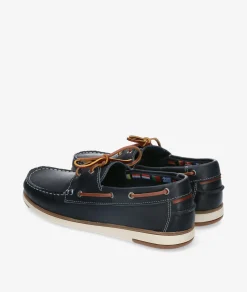 Naúticos pabloochoa.shoes 6824 en azul marino
