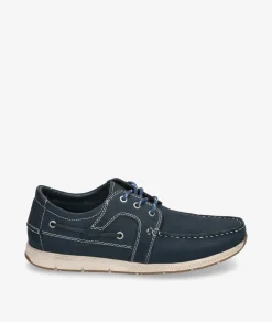 Naúticos Traveris 6709 INRI-1 en nobuck azul