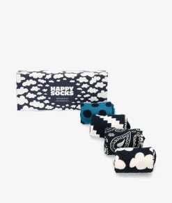 Pack de calcetines HAPPY SOCKS P000323 en azul marino