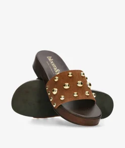 Sandalias bloom&youSOFI en serraje cuero