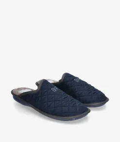 Zapatillas de casa Bio Relax1448 en azul marino
