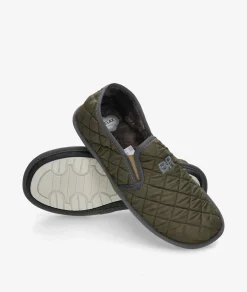 Zapatillas de casa Bio Relax1566 en caki
