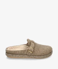 Zapatillas de casa Bio Relax12079 en beige