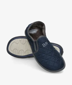 Zapatillas de casa Bio Relax1566 en azul marino