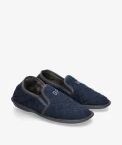 Zapatillas de casa Bio Relax1566 en azul marino
