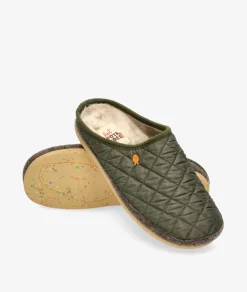 Zapatillas de casa Hot potatoesSTAFFORD en caki