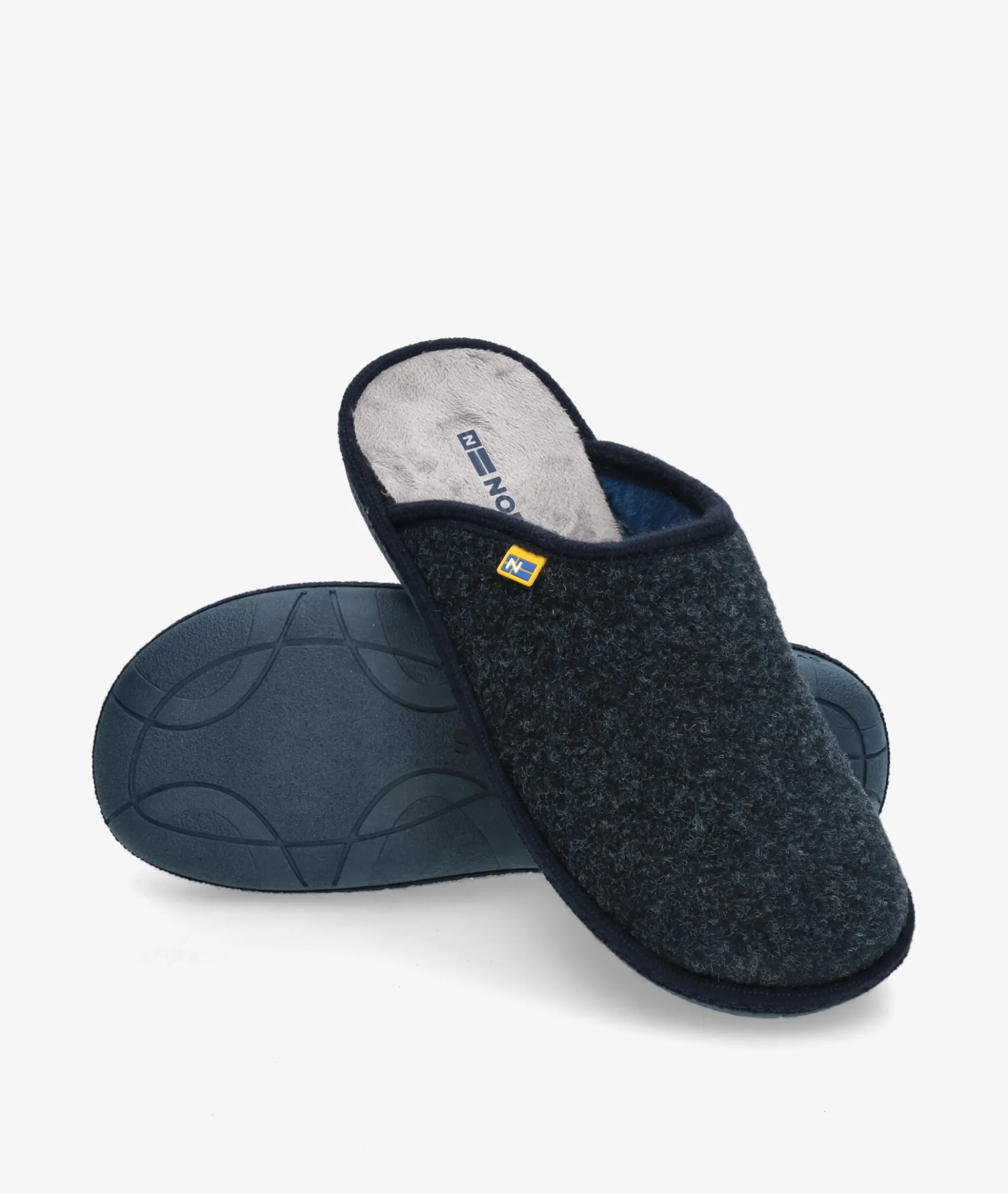 Zapatillas de casa Nordikas2630 en azul marino