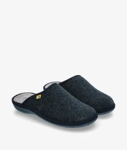 Zapatillas de casa Nordikas2630 en azul marino