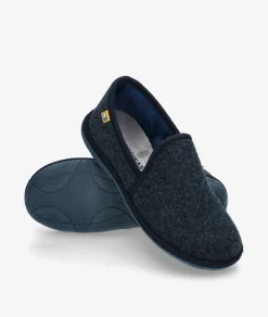 Zapatillas de casa Nordikas2631 en azul marino
