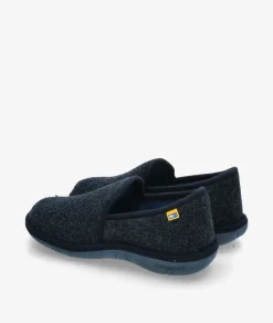 Zapatillas de casa Nordikas2631 en azul marino