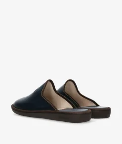 Zapatillas de casa Nordikas8976 en azul marino