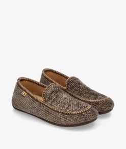 Zapatillas de casa Nordikas2196 en topo