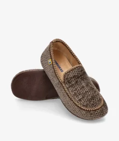 Zapatillas de casa Nordikas2196 en topo