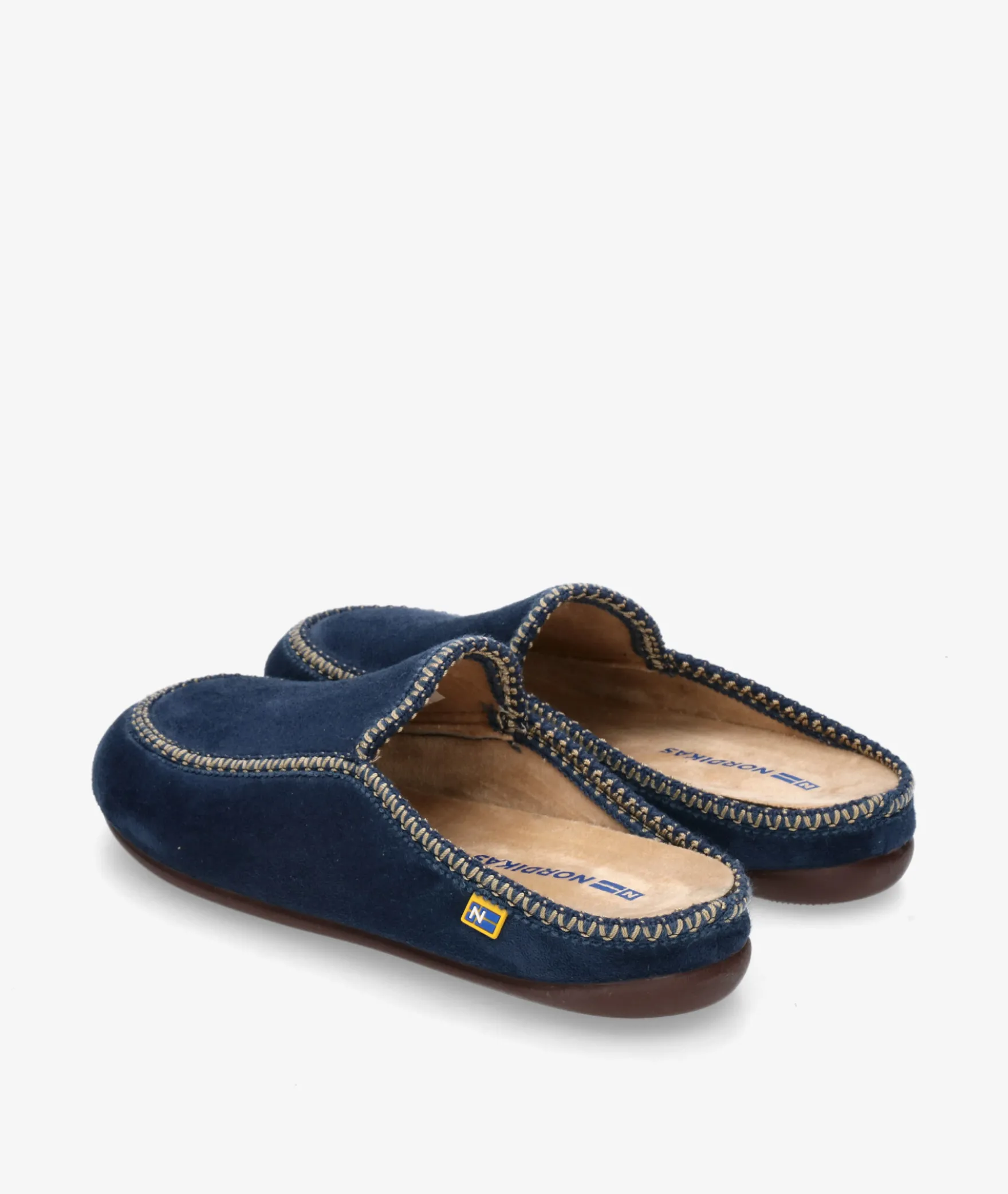 Zapatillas de casa Nordikas2195 en azul marino