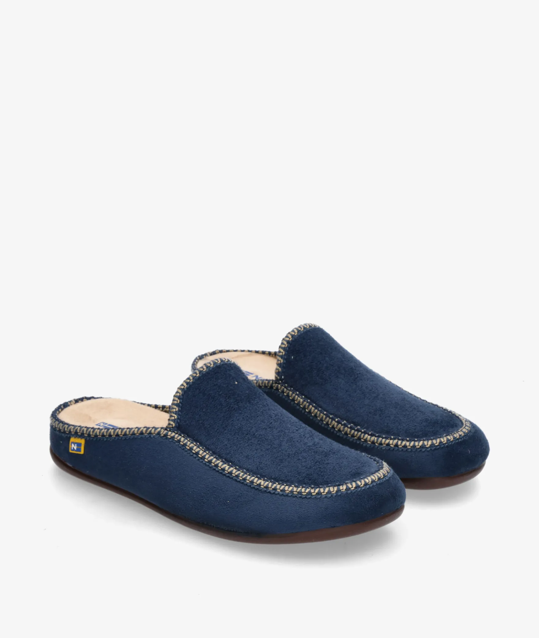 Zapatillas de casa Nordikas2195 en azul marino
