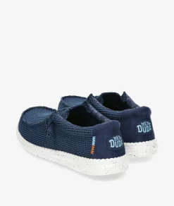 Zapatos casual Dude WALLY SPORT MESH en azul marino