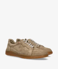 Zapatos casual Fluchos F2220 en nobuck taupe