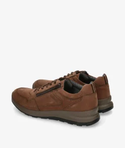 Zapatos casual LUISETTI 39403 NO en nobuck líbano