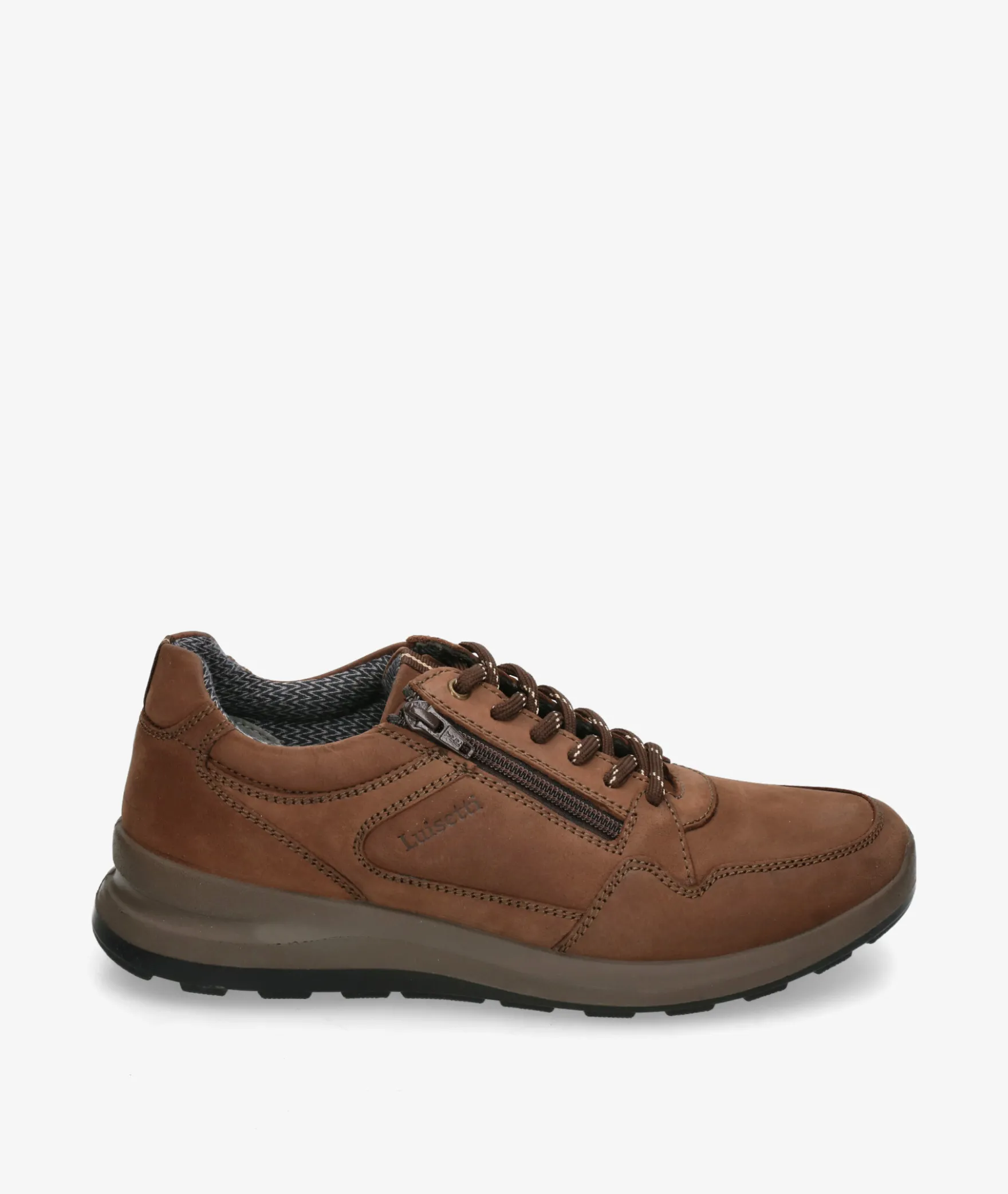 Zapatos casual LUISETTI 39403 NO en nobuck líbano