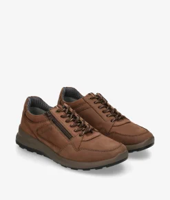 Zapatos casual LUISETTI 39403 NO en nobuck líbano