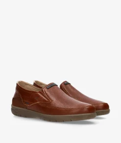 Zapatos casual LUISETTI 32310 NA en cuero