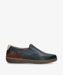 Zapatos casual LUISETTI 32310 NA en azul marino