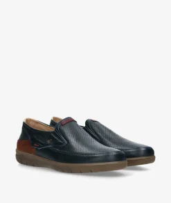 Zapatos casual LUISETTI 32310 NA en azul marino