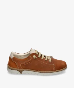 Zapatos casual LUISETTI 38304 GS en nobuck cuero