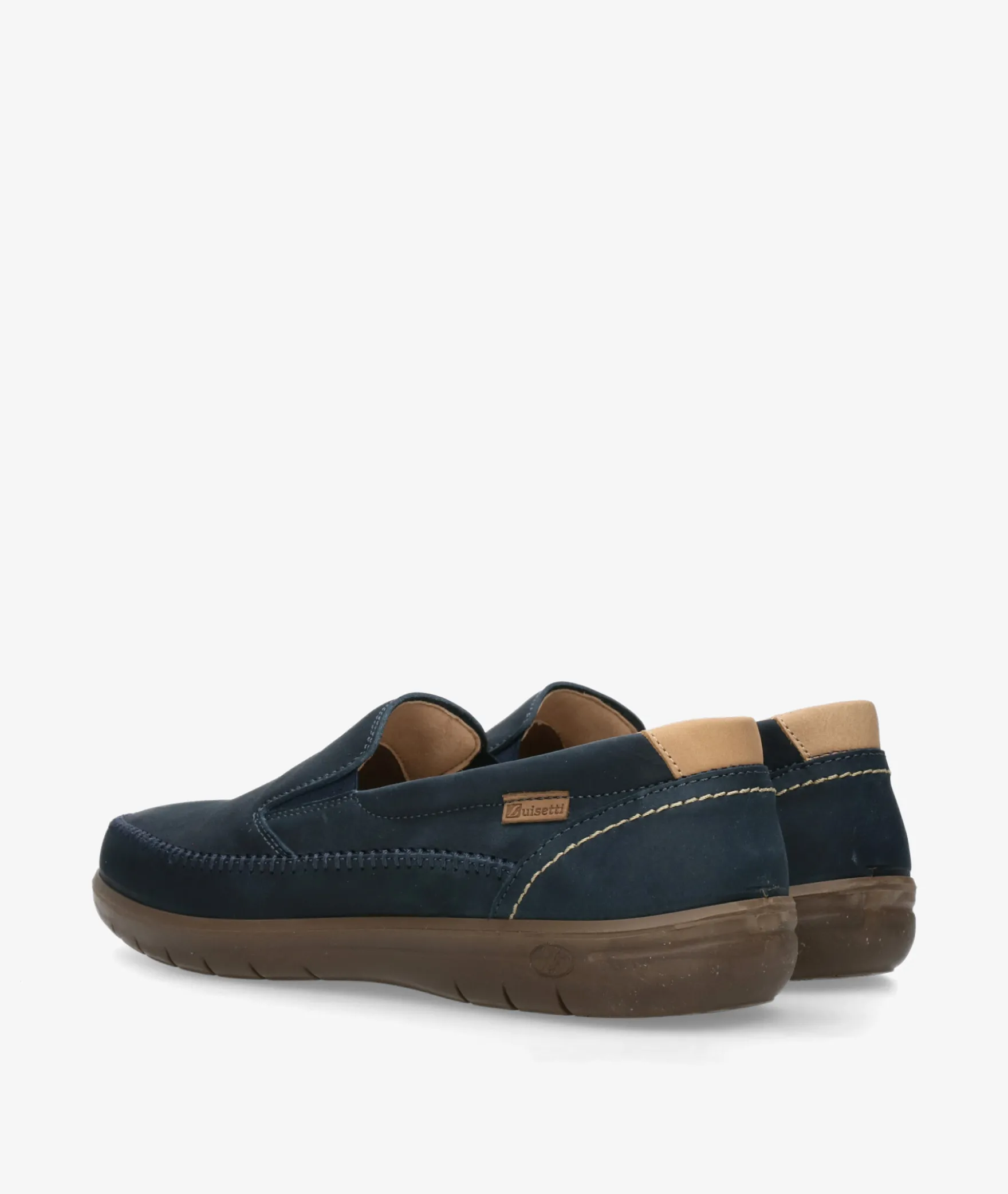 Zapatos casual LUISETTI 39502 NO en nobuck azul