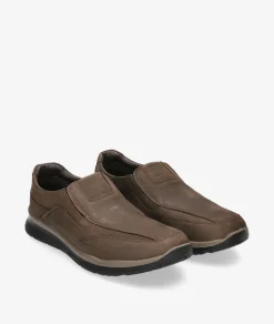 Zapatos casual St. Gallen DINO-08 en marrón