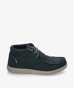 Zapatos casual Walk in Pitas HI WATERPROOF en serraje azul