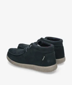 Zapatos casual Walk in Pitas HI WATERPROOF en serraje azul