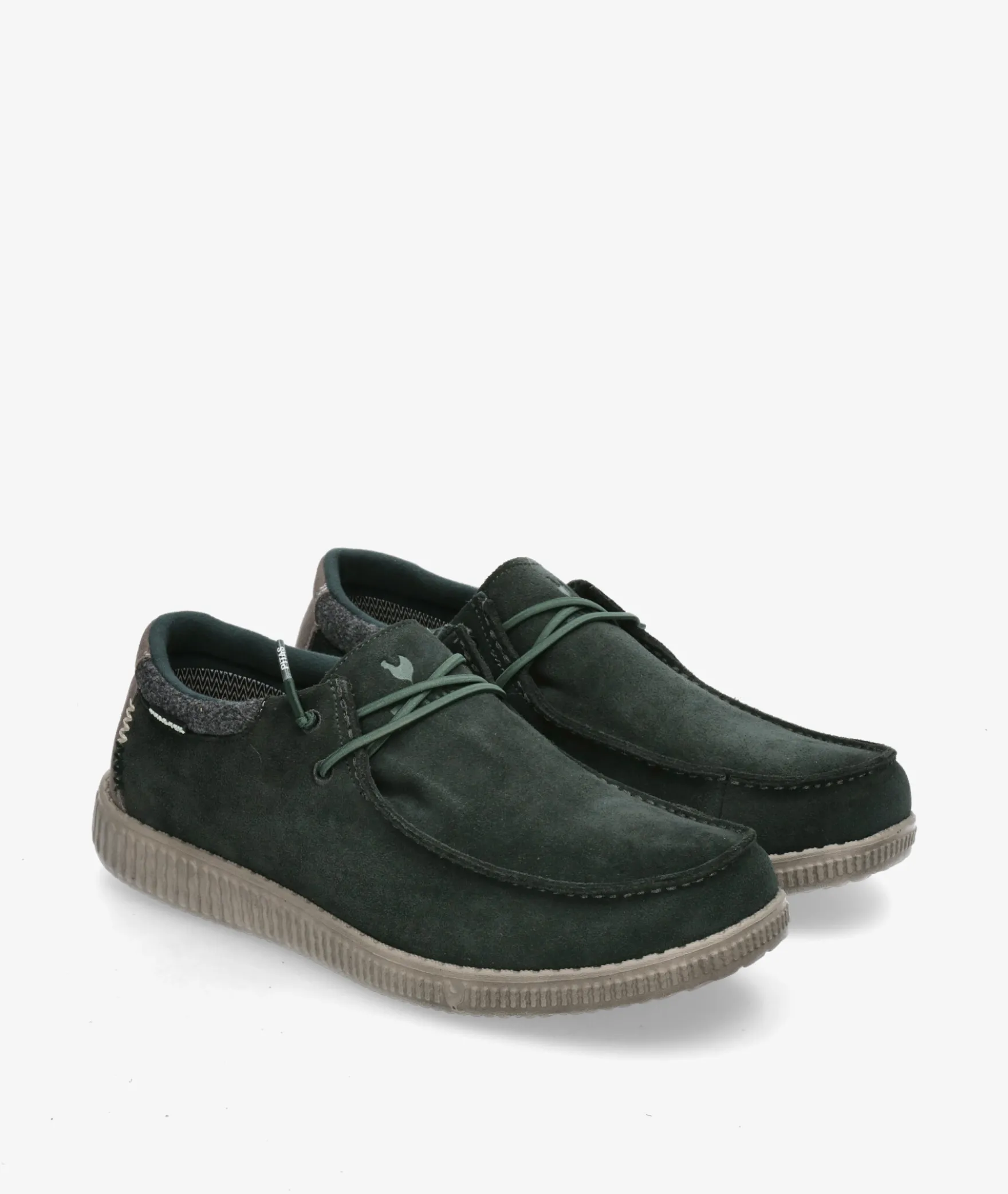 Zapatos casual Walk in Pitas SAM en serraje kaki