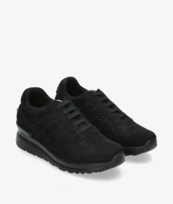 Zapatos confort Amarpies 27000 en negro