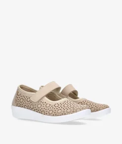 Zapatos confort DOCTOR CUTILLAS 38470 en beige
