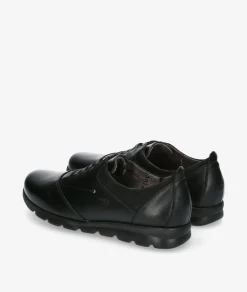 Zapatos confort Fluchos F0354 en negro