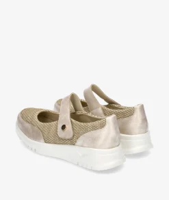 Zapatos confort Pitillos 20302 en oro