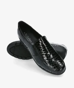 Zapatos confort St. Gallen ADELFA 20-11-15930 12176 en coco negro