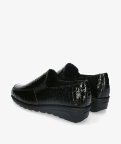Zapatos confort St. Gallen ADELFA 20-11-15930 12176 en coco negro