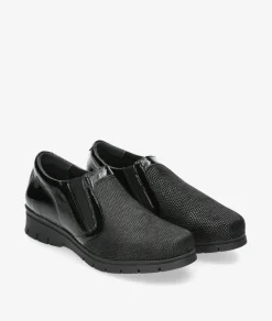 Zapatos confort Valeria´s 1512 en negro
