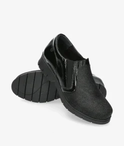 Zapatos confort Valeria´s 1512 en negro
