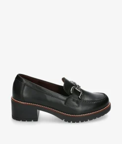Zapatos de tacón Blanco y negro 20220 en negro