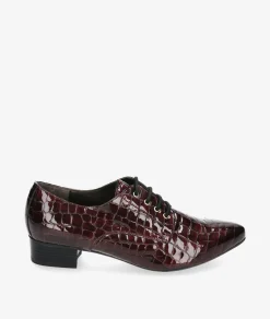 Zapatos de tacón Kénnebec 684 OJETES en charol burdeos