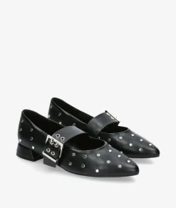 Zapatos de vestir D'angela 29003 en negro