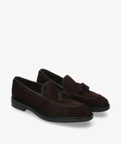 Zapatos de vestir HOBBS- DON 10980 en serraje marrón
