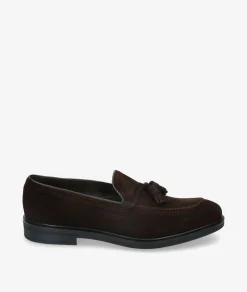 Zapatos de vestir HOBBS- DON 10980 en serraje marrón